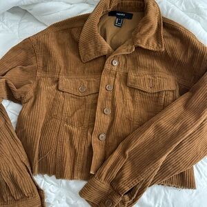 Forever 21 Brown Corduroy shacket
